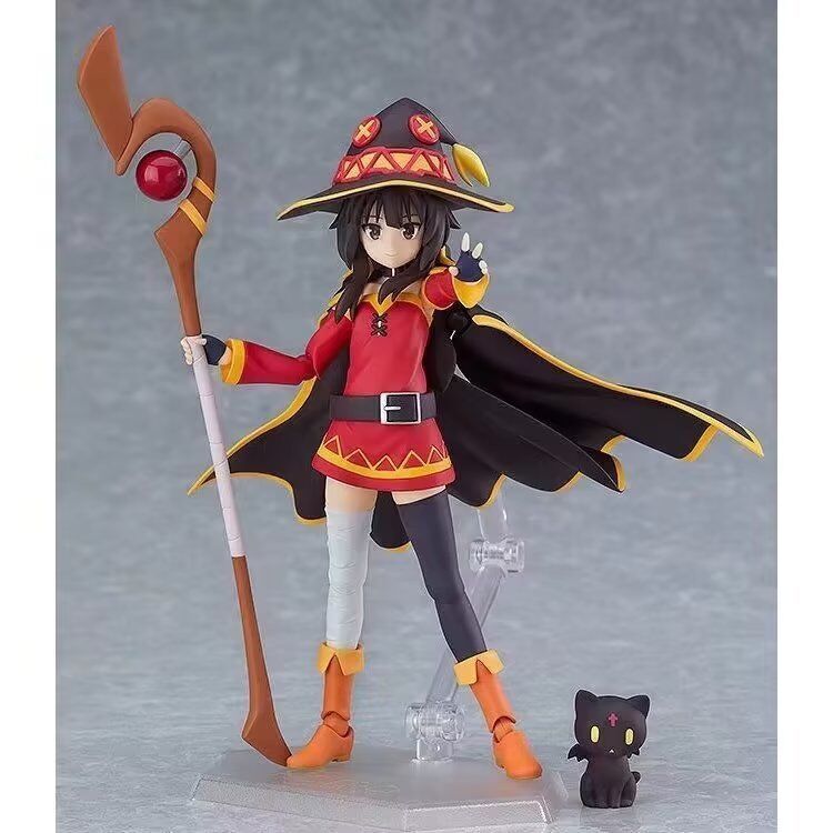 figma 407# 為美好的世界獻上祝福 惠惠 可動 動漫手辦模型 公仔