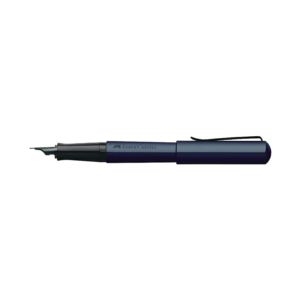 FABER-CASTELL 輝柏 HEXO系列 藍色 F筆尖 鋼筆 /支 150541