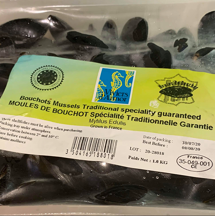 [法國淡菜季開始] 法國聖米榭灣AOP淡菜1KG x 2盒( 每週產地空運出貨) 0