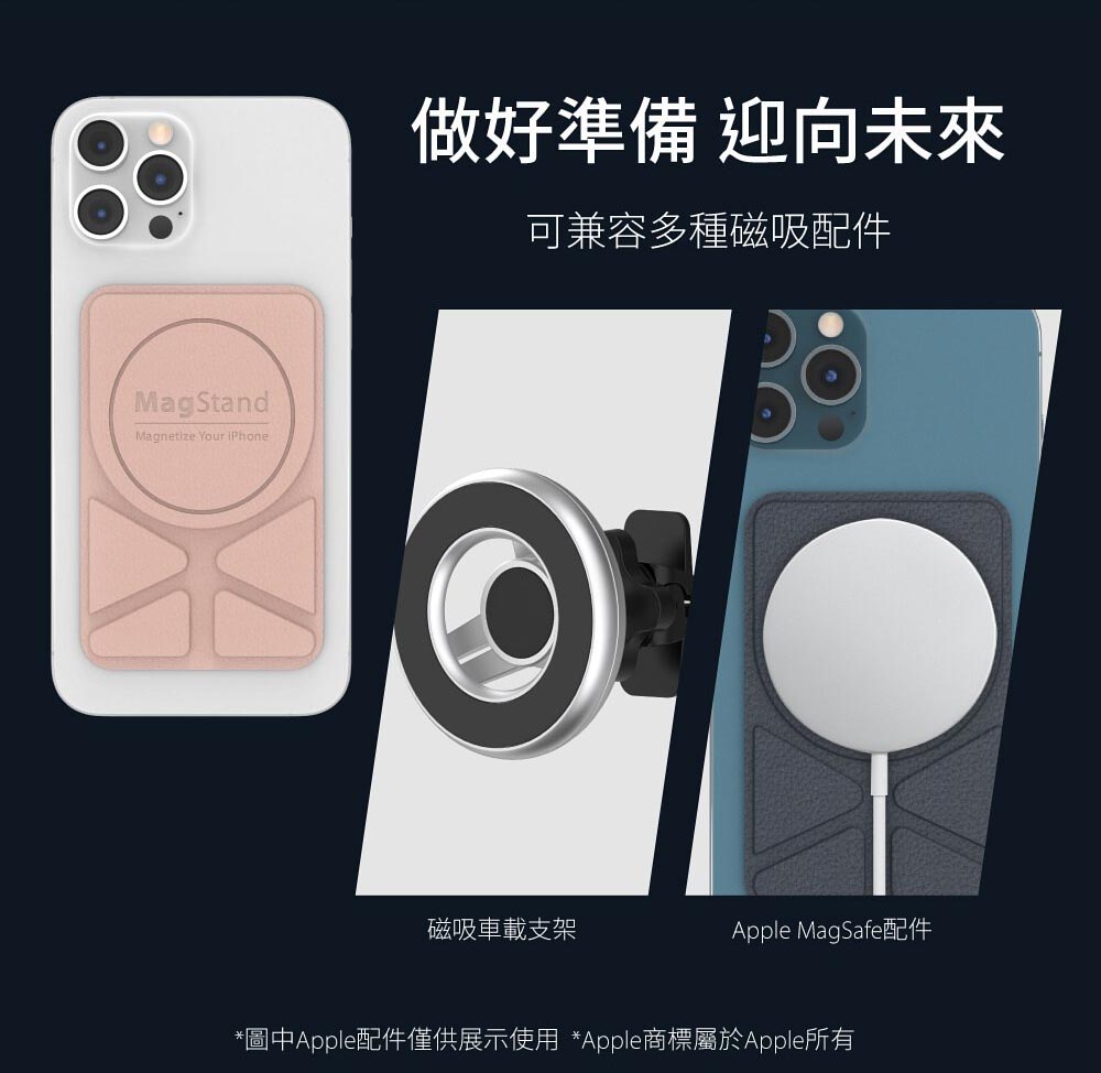 SwitchEasy MagStand 磁吸 擴充 手機支架 折疊支架 支援MagSafe 適用於iPhone11 12 6