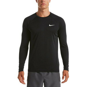 Nike Essential [NESSA587-001] 男 長袖 防曬衣 快速排水 防紫外線 UPF40 黑