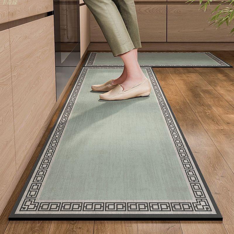 地毯 地墊硅藻泥廚房專用地墊吸水防滑防水耐臟長條速干浴室衛生間門口腳墊