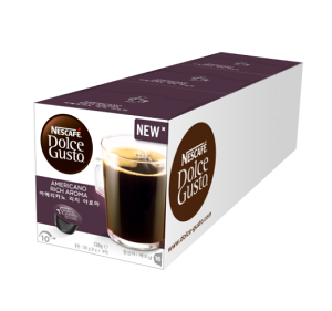 限期買5盒送1盒(隨機即期品) 雀巢 咖啡 DOLCE GUSTO 美式經典濃郁咖啡膠囊 (一條三盒入) 料號 12371077 【APP下單點數 加倍】