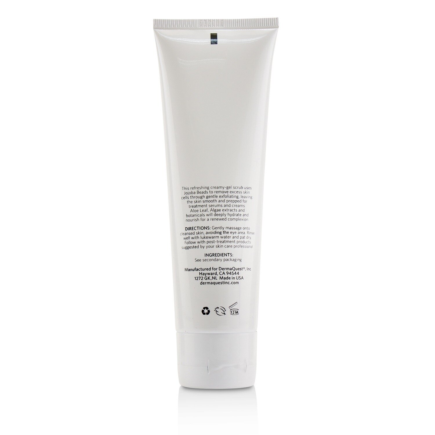 DermaQuest Algae Polishing Scrub – Sanftes Gesichtspeeling Mit Jojoba-Perlen & Algenextrakt, 4 Oz / 118 Ml