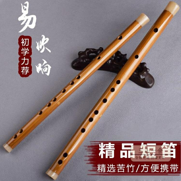 木笛 笛子初學成人竹笛專業入門短笛兒童女古風男短橫笛零基礎鬼笛樂器 玩物志