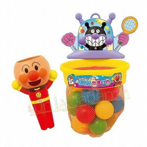 真愛日本 麵包超人 ANPANMAN 細菌人 洗澡投籃玩具 投籃 洗澡玩具 投球 玩具 禮物 4975201181253