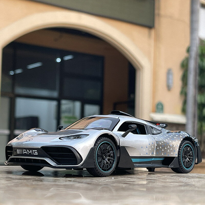 賓士AMG ONE汽車模型模擬合金車模擺件收藏超跑車兒童玩具車禮品
