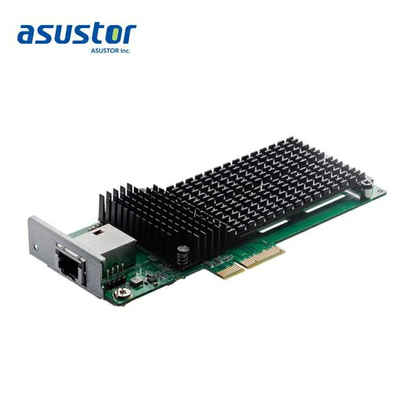 【含稅公司貨】ASUSTOR華芸 AS-T10G3 10GbE RJ45 +M.2 SSD *2擴充卡 複合式網路卡 1