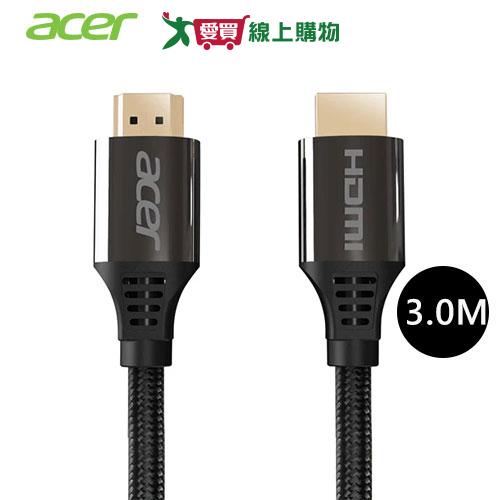 Acer 專業級2.0版PREMIUM HDMI傳輸線3.0M OCB231【愛買】