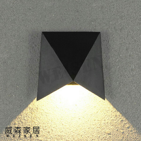 【威森家居】蟬翼LED洗牆燈 書房創意北歐美式簡約現代大廳臥室客廳吸頂燈吊燈檯燈時尚陽臺過道燈具現貨 L190174