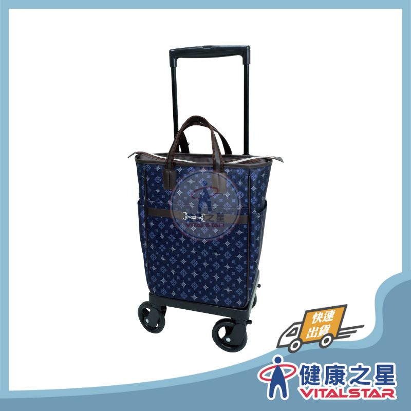 日本SHIMA Melody Tote Grace 側推型購物車