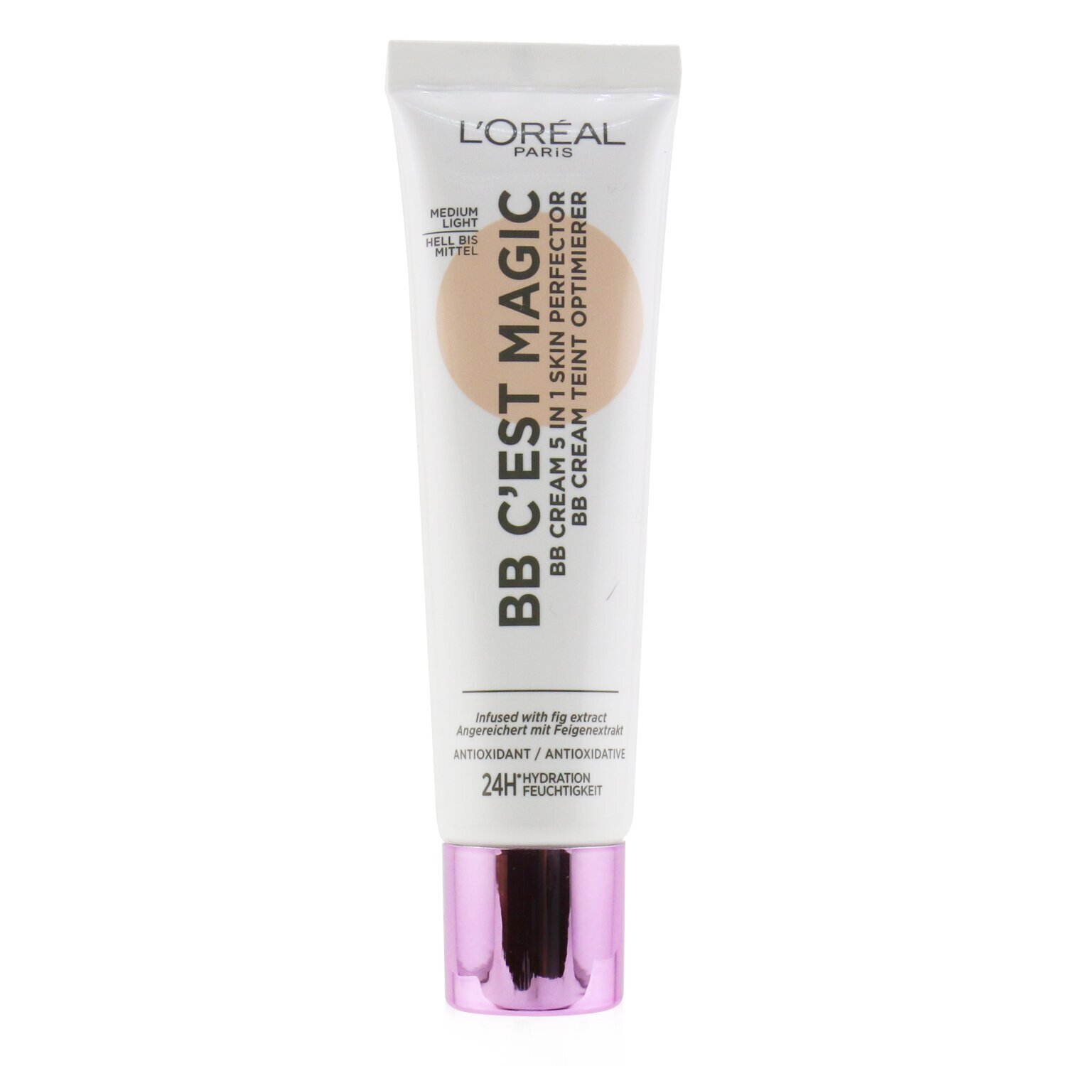 萊雅 L'Oreal - BB C'est Magic BB乳霜5合1完美膚質-＃中輕
