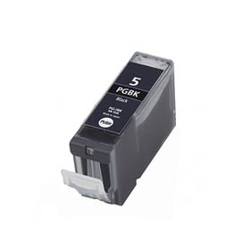 【E平台】CANON PGI-5BK(含晶片)環保墨水匣 黑色 適用CANON IP3300/IP3500/IP4500/IX4000/IX5000印表機