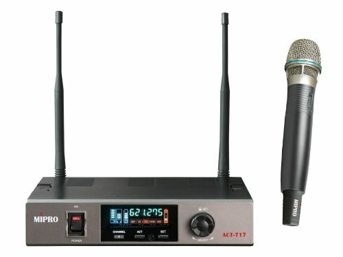 <br/><br/>  麥克風 無線麥克風MIPRO ACT-717 UHF無線麥克風ACT-7H 單頻道自動選訊接收機 無線麥克風 麥克風<br/><br/>