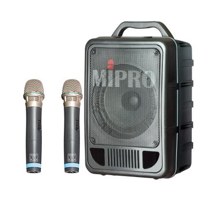 <br/><br/>  MIPRO MA-705 精緻型手提式無線擴音機 攜帶式喊話器/教學機 附二支無線麥克風 適用 集會.教學.上課.教會.幼稚園<br/><br/>