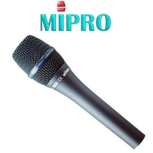 MIPRO MM-707P心型高動態電容式有線麥克風 唱歌錄音專用