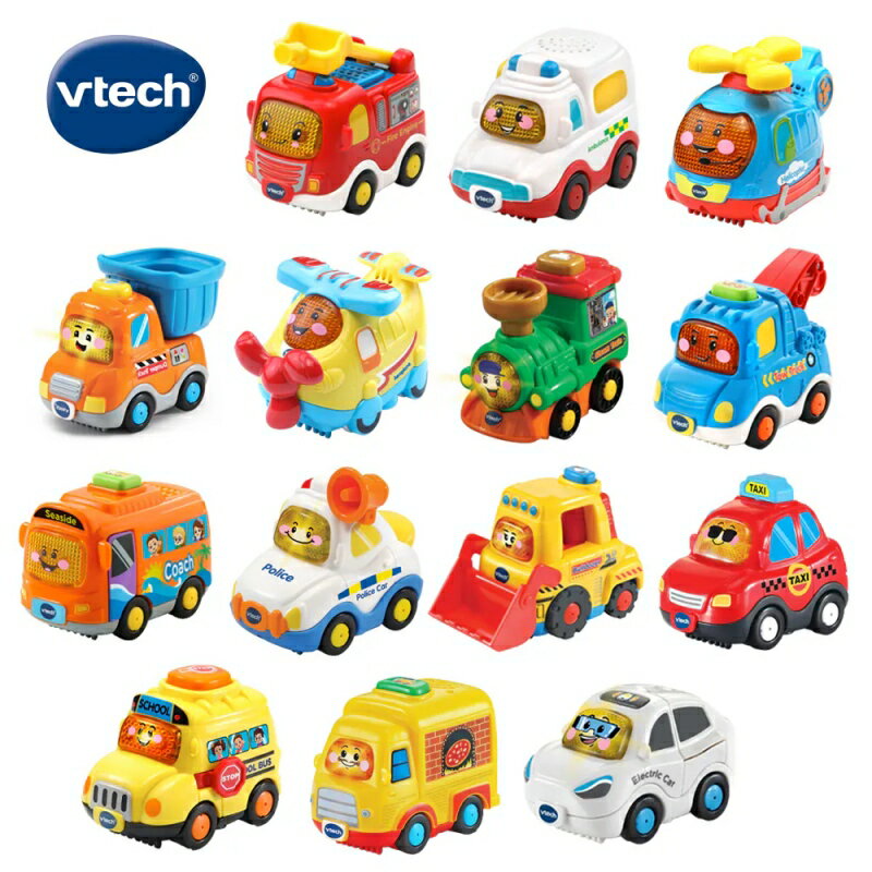 Vtech 嘟嘟聲光互動車 (多款任選)★衛立兒生活館★