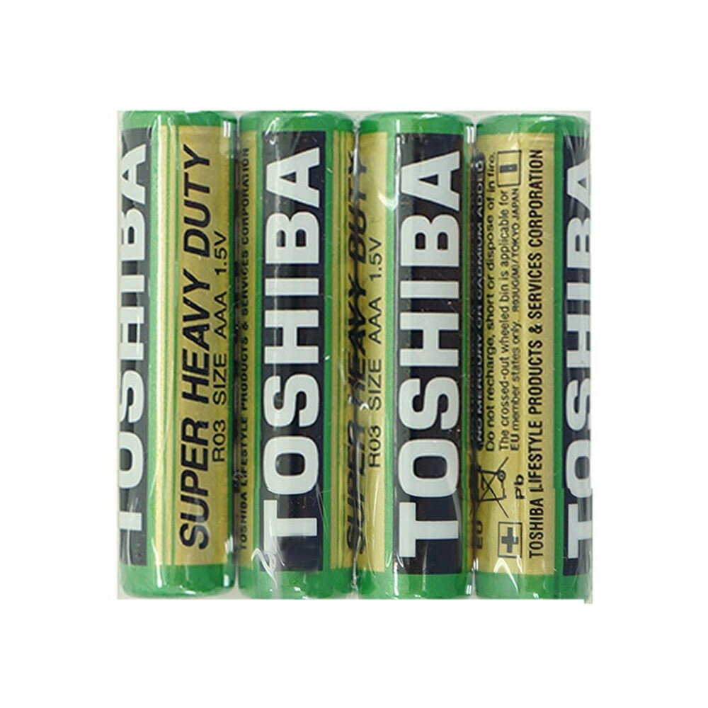 東芝碳鋅環保電池4號4入 1/e 莘嶸 莘嶸企業有限公司