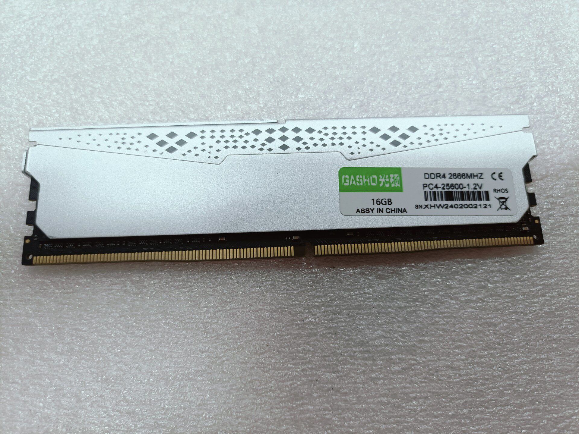 高效能 光碩DDR4 16GB 2666MHz 筆電桌電雙用 記憶體 RAM 升級首選 拆機良品