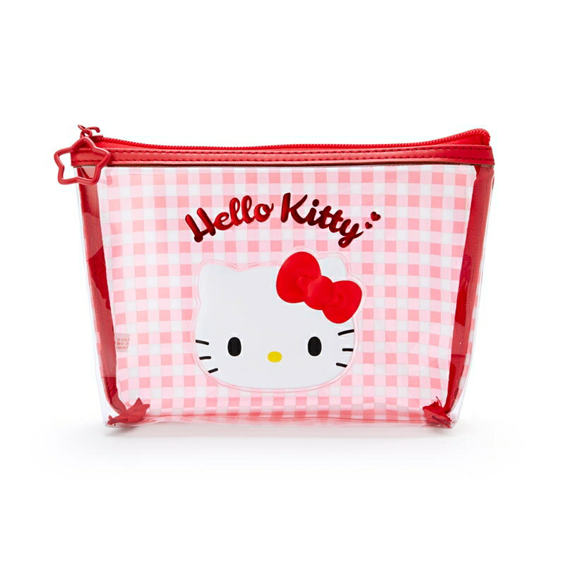 【震撼精品百貨】Hello Kitty 凱蒂貓 Sanrio 三麗鷗 防水手提包/透明防水包-洪**50800 震撼日式精品百貨