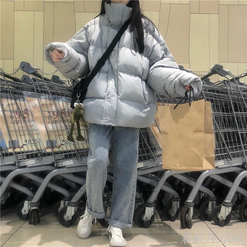棉服女2024新款冬季加厚麵包服棉襖外套女冬季韓版小個子棉衣學生