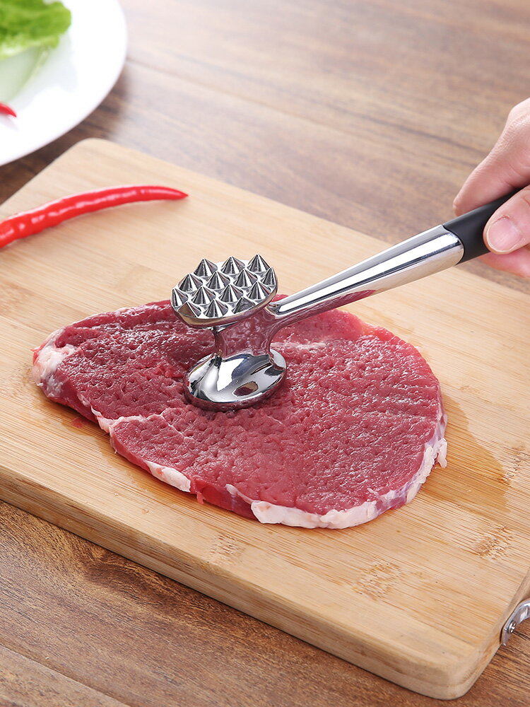 鬆肉針 實心松肉錘家用斷筋松肉針廚房錘肉錘子打肉器牛排豬扒雞排敲肉錘 【CM186】