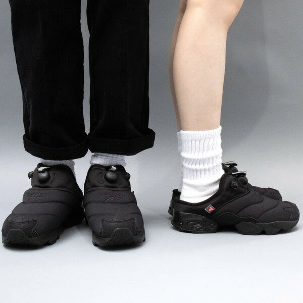 Reebok Instapump Fury Mule [100202693] 男女 穆勒鞋 休閒鞋 懶人鞋 厚底 黑