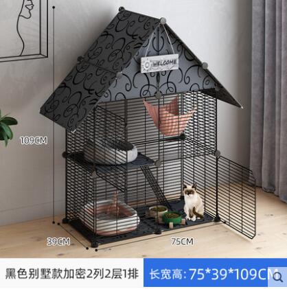 貓籠子貓咪別墅家用室內可放貓砂盆小型清倉貓窩超大自由空間貓籠