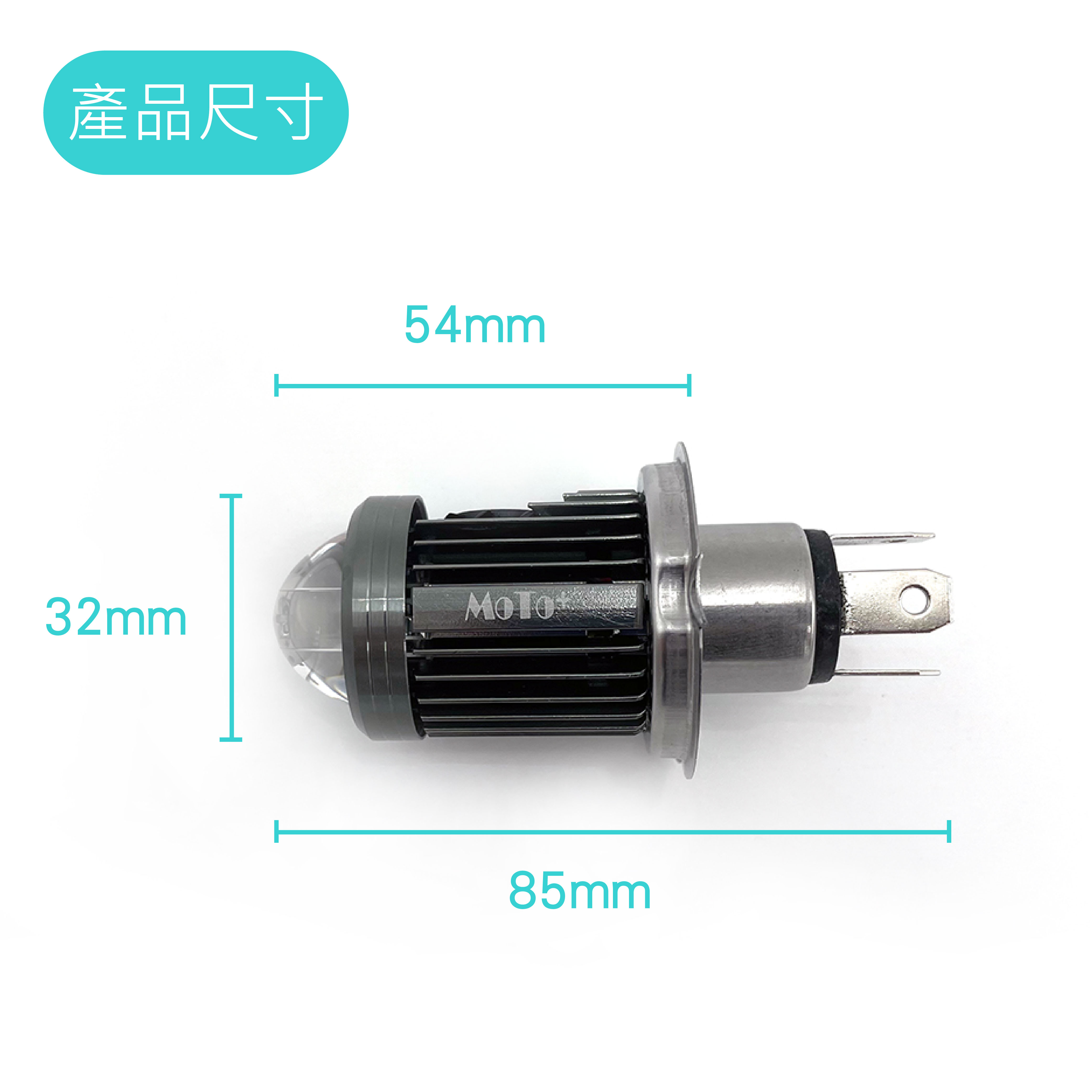 SLO【K9二代 LED魚眼大燈】風扇 遠近同亮 小魚眼 魚眼  H4機車大燈 直上 LED大燈 LED小魚眼 5