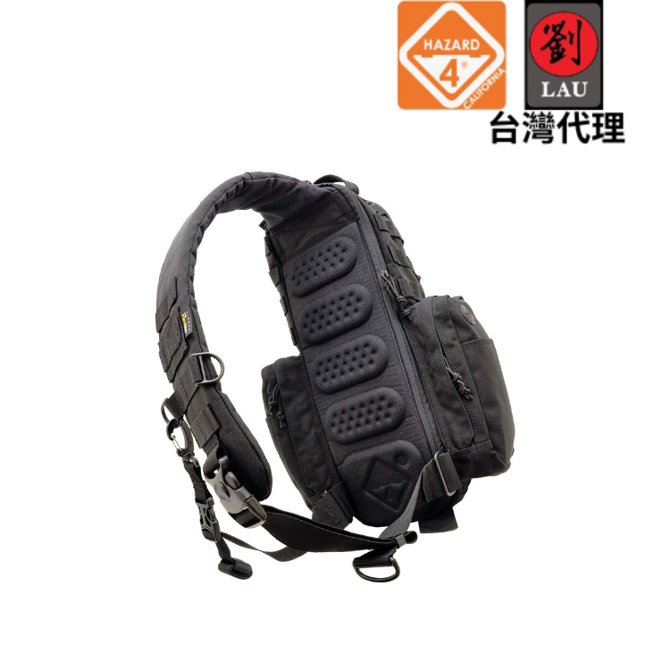 【軍用單斜肩背包】HAZARD 4 BS-RK17-BLK 火箭組合單斜肩背包(黑) 1