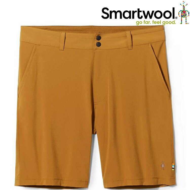 Smartwool Men's 8吋 Short 男款 美麗諾羊毛8吋彈性短褲 SW017099 L40 狐狸褐