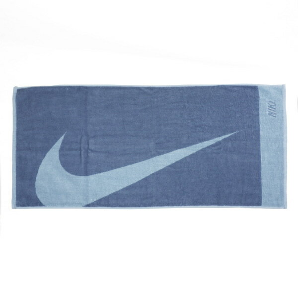 Nike Jacquard [AC2383-480] 毛巾 運動 登山 居家 80x35cm LOGO 藍