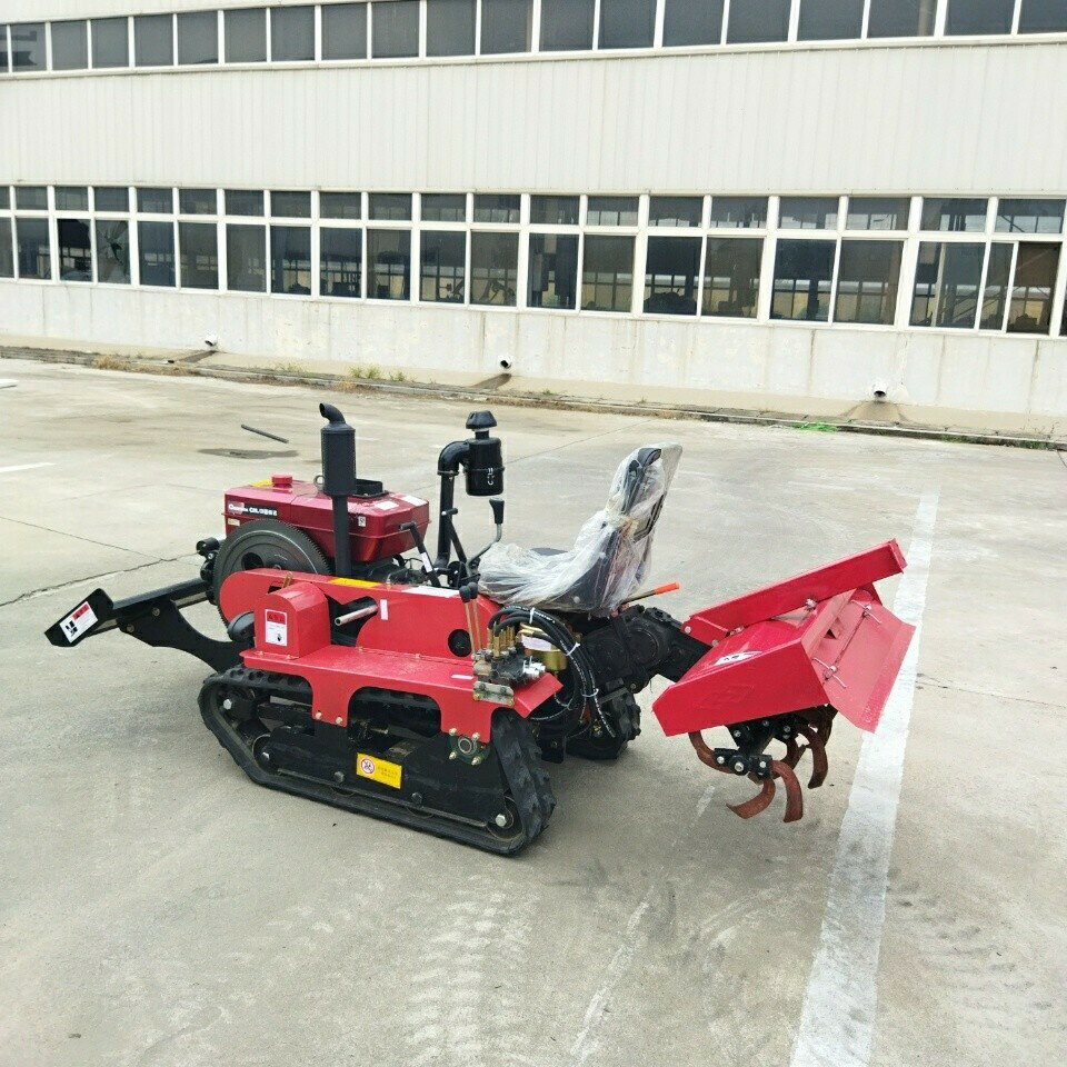 附發票旋耕機微耕機25馬力乘坐式履帶式旋耕機| 寓偉| 樂天市場Rakuten