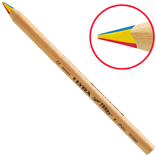 【德國LYRA】四合一色鉛筆