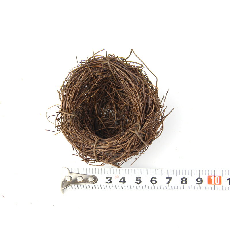 仿真鳥窩 復活節藤編鳥巢小鳥蛋仿真復活節裝飾品軟裝道具 4