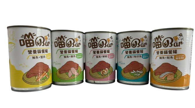 【喵Bar】營養貓餐罐400g (5種口味) 0