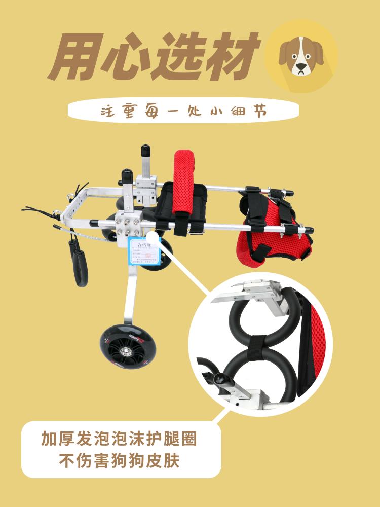 【超多款式咨詢客服】貓輪椅車后肢貓咪后腿癱瘓殘疾康復訓練脊椎斷裂小奶貓輪椅輕便型 4