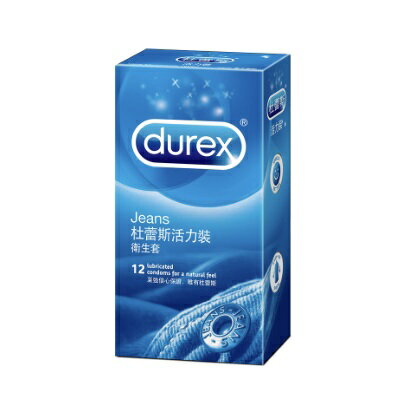 durex杜蕾斯活力裝衛生套 12入/盒 保險套、避孕套 憨吉小舖