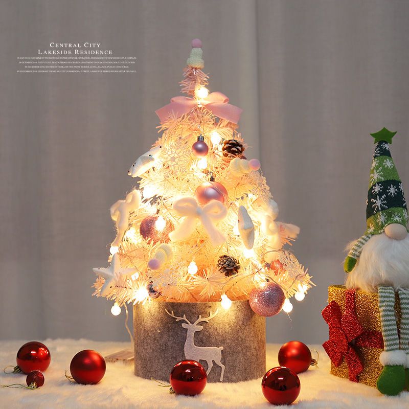 聖誕節韓版迷你小型桌面聖誕樹套餐聖誕節裝飾品禮物櫃臺創意擺件