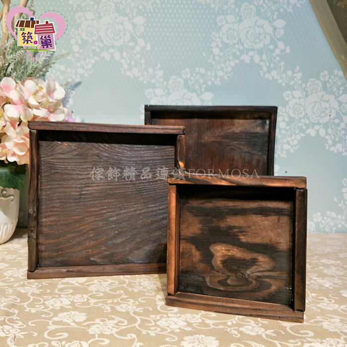 手工碳燒製作 碳化多功能底座增高置物架(三款) 復古懷舊風傢俱傢飾 原木桌上架 廚房居家生活收納層板架【築巢傢飾】