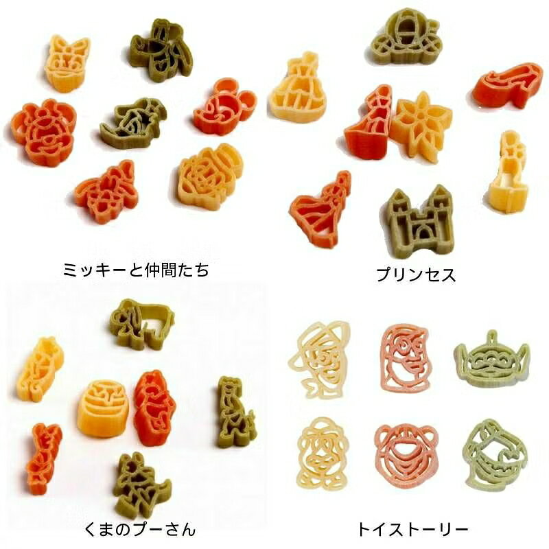 【江戶物語】nakato 迪士尼 卡通造型 義大利麵 200g Disney Pasta 焗烤 親子便當 日本原裝進口 3