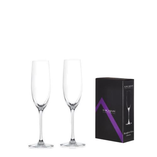 Lucaris 曼谷系列香檳酒杯180cc(2入方型禮盒組)/1組