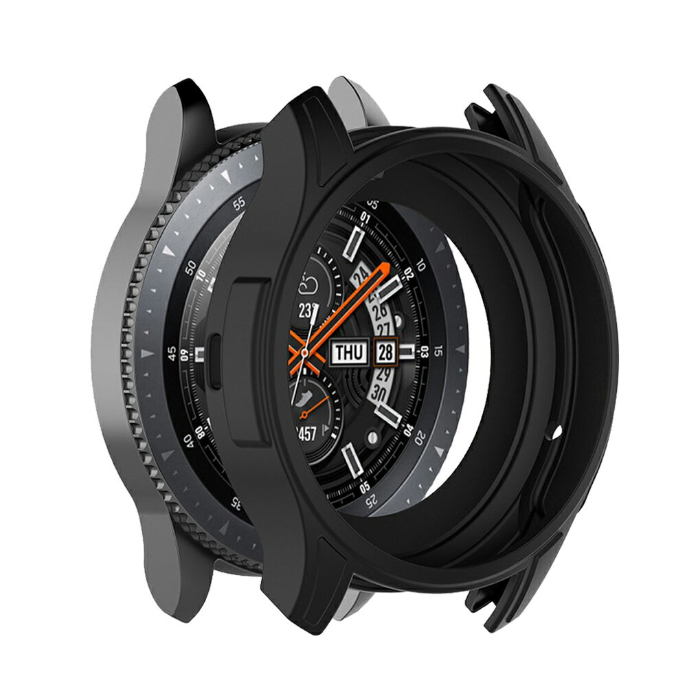適用三星手錶galaxy watch保護殼42mm 46mm手錶矽膠保護殼三星S3