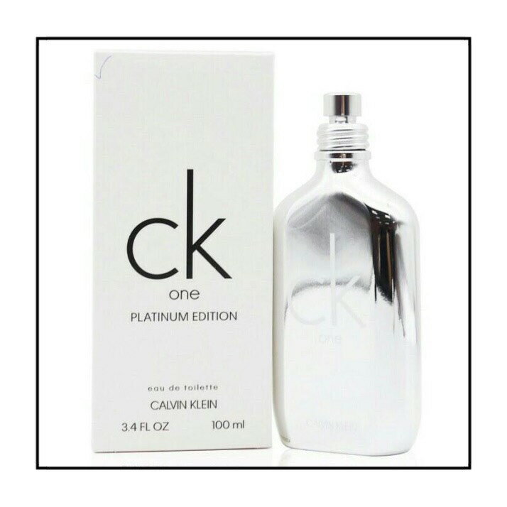 訳アリ】CK One プラチナ オードトワレ 100mL CK One Platinum Edition