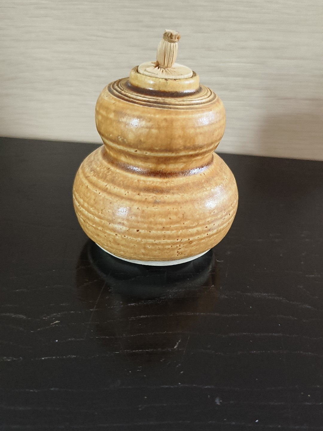 日本茶入 茶葉罐 陶罐 陶瓷罐