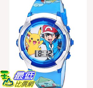 [7美國直購] Kids Watch Pokemon 藍色兒童手錶 Kids Digital Display Quartz Watch Brand 手錶 B07L5HRYYH