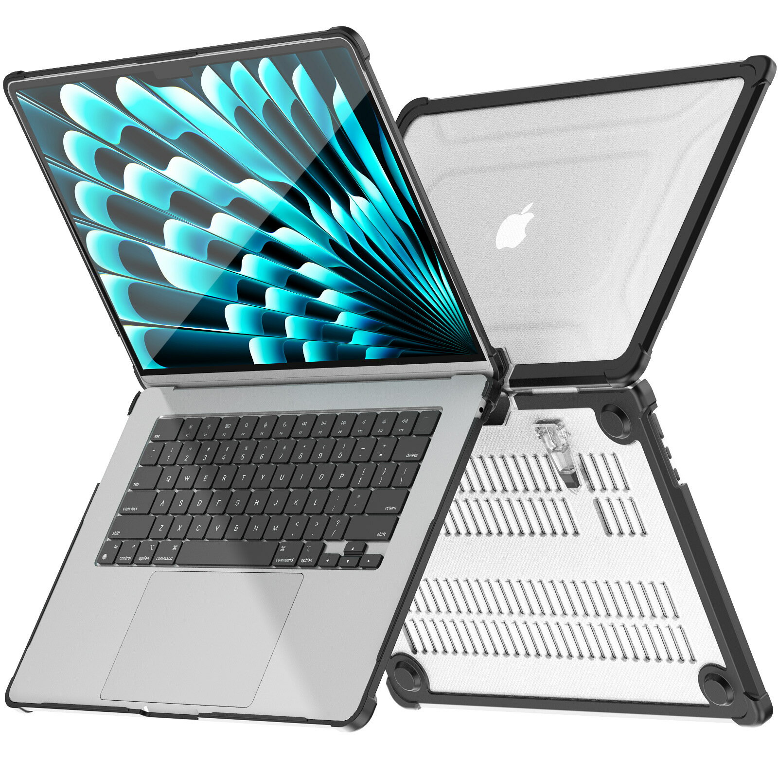 2023MacBookAir15保護殼套適用A2941蘋果筆記本電腦保護殼支撐418