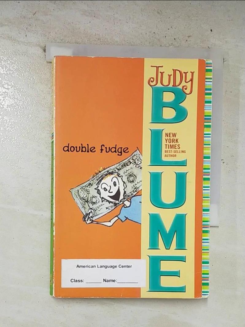 【書寶二手書T8／原文小說 B3B】Double Fudge Blume, Judy