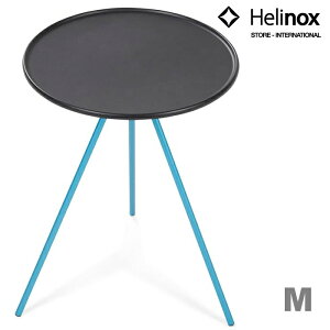 Helinox 茶几(中)/輕量圓桌/輕量摺疊桌 Side Table M 黑色 Black 11072
