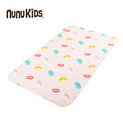 【nunuKIDS】機能型防水透氣尿布墊/隔尿墊 - 虹彩天地
